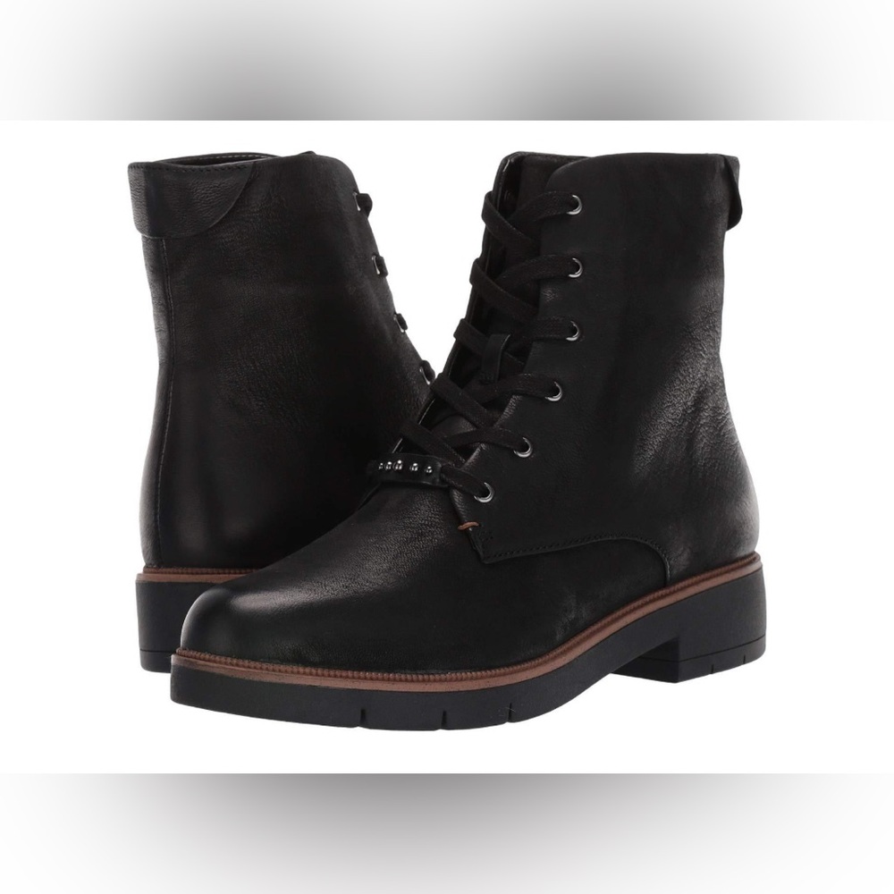 NEW Dr. Scholl’s Guild Leather Combat Boots (Size 7) - Picture 7 of 7